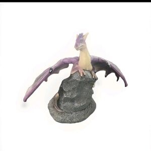 Source Unknown Purple Pterosaur Terrarium Ornament